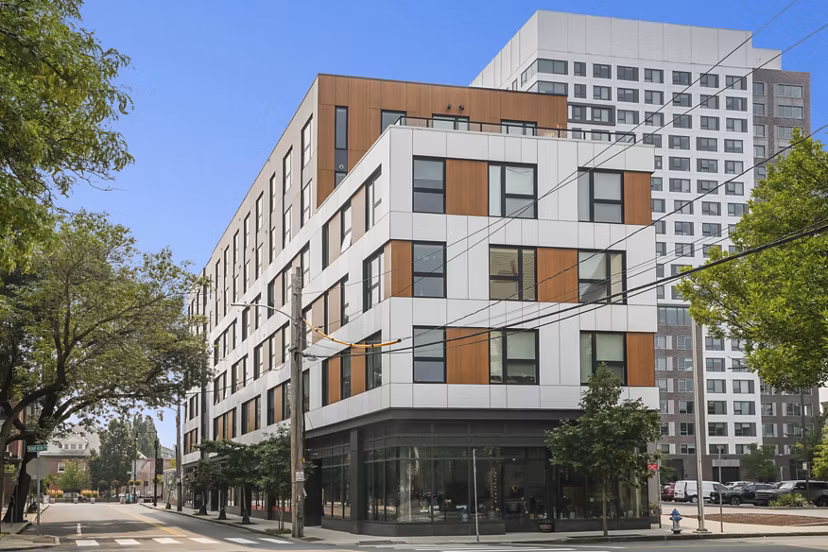 building at Watermark Central Apartments