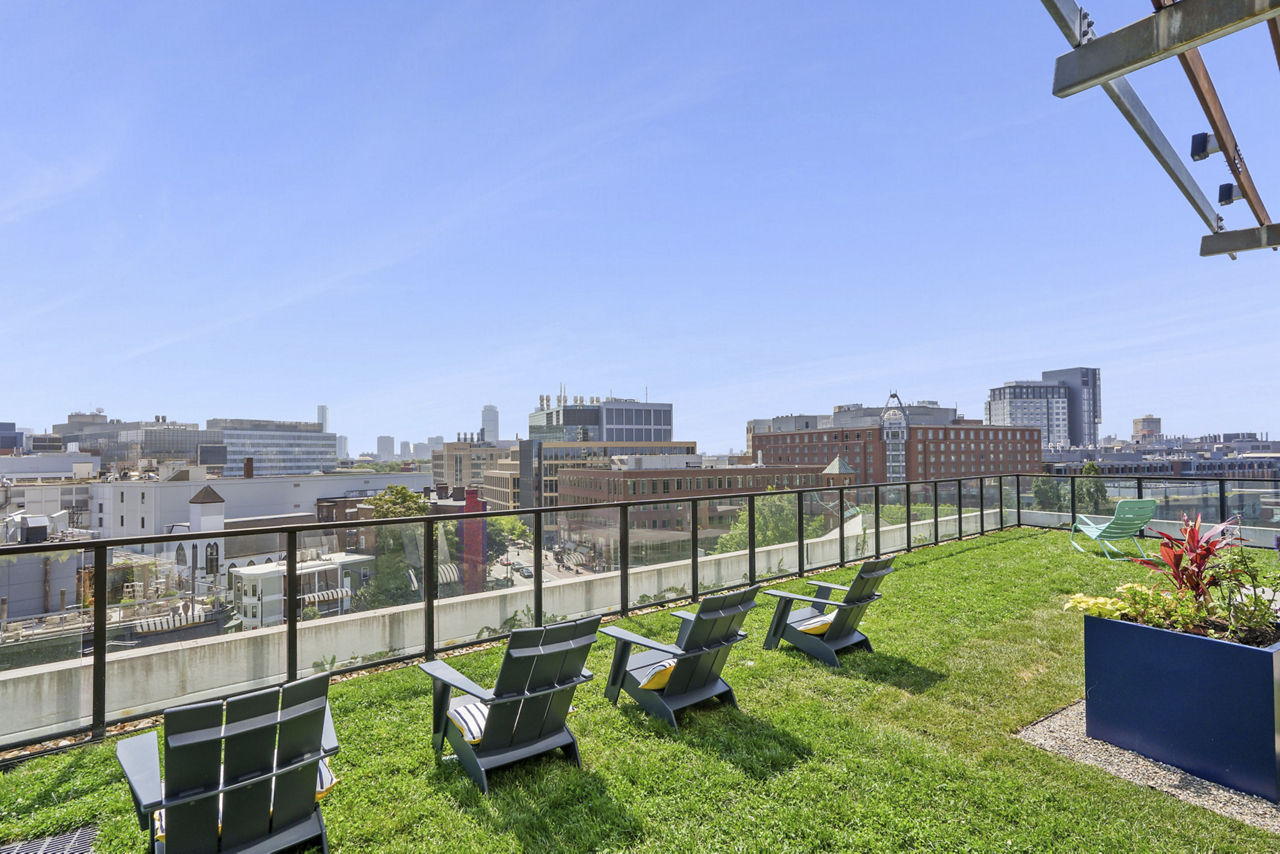 Roof deck at Market Central (1 of 3)