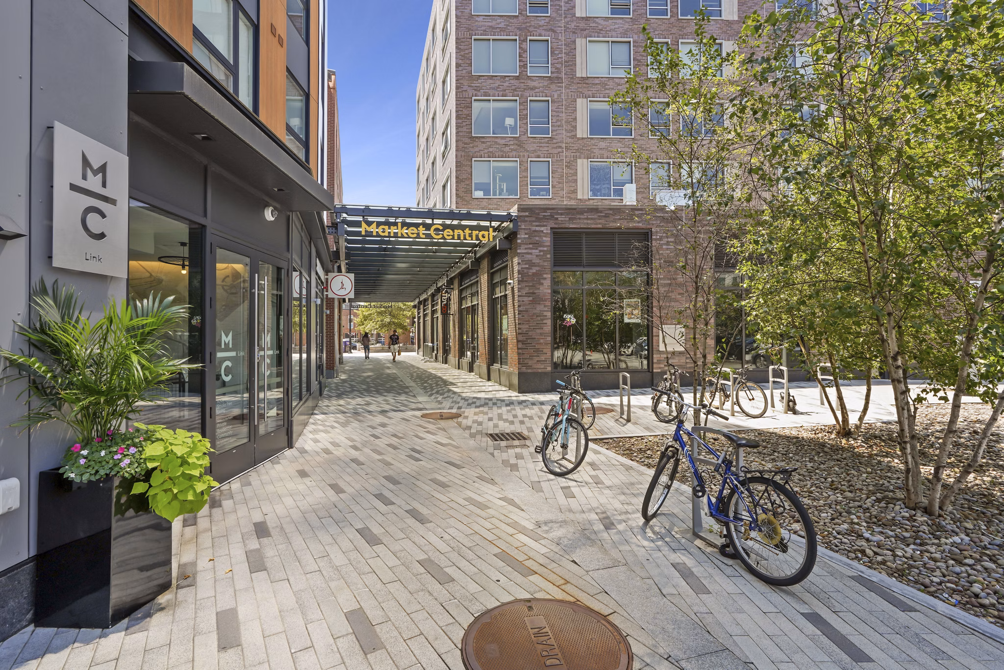 bike storage at Watermark Central Apartments