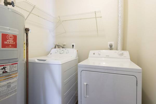 laundry room at Assembly Leesburg Apartments