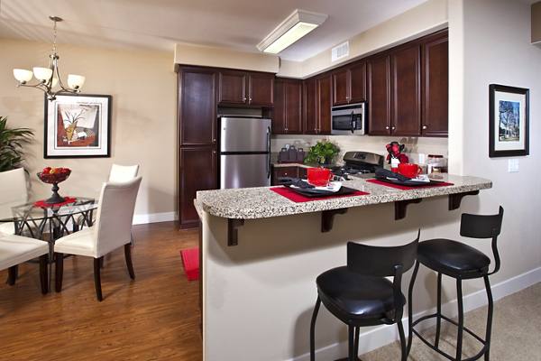 kitchen at St. Claire Apartment Homes