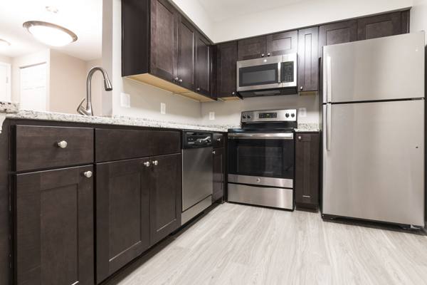 kitchen at Assembly Manassas Apartments