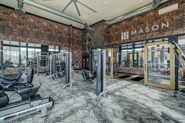 fitness center at Mason at Alameda Station Apartments