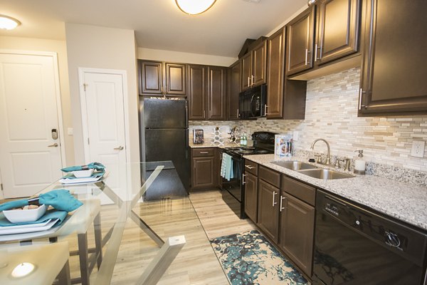 Modern clubhouse featuring elegant seating and a sleek design at Tryon Place Apartments, a luxury property