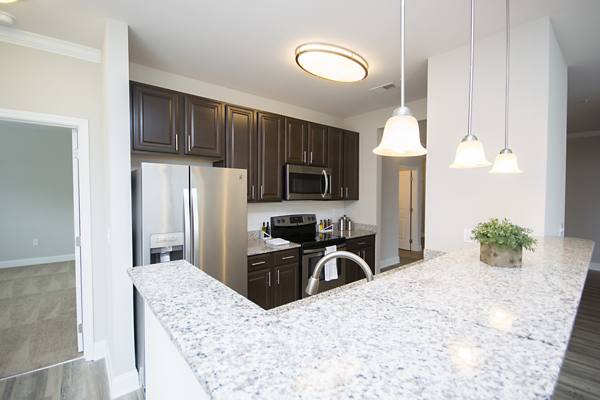 kitchen at Tryon Place Apartments