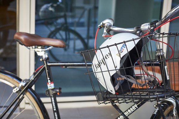 bike storage at Jasper Apartments