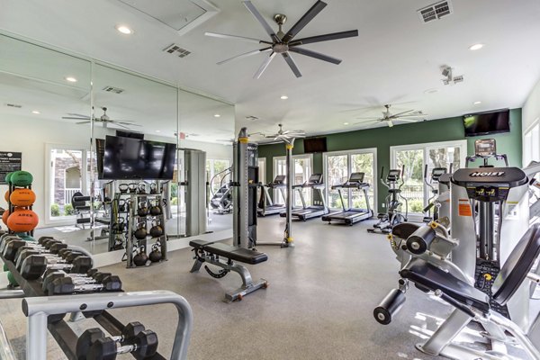 fitness center at Avana Eldridge Apartments