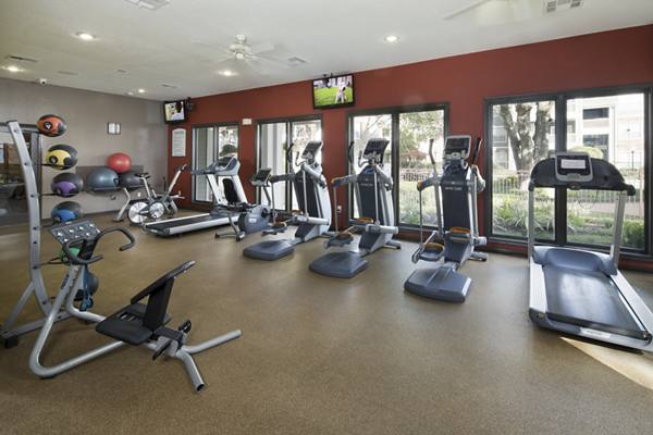 fitness center at Avana Eldridge Apartments