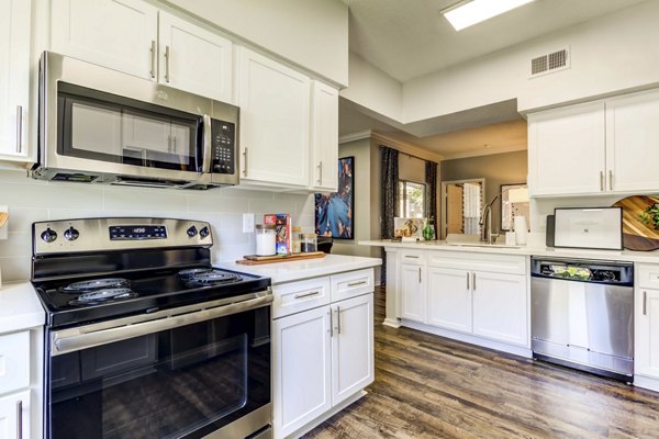 kitchen at Avana Eldridge Apartments