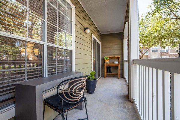 patio at Avana Eldridge Apartments