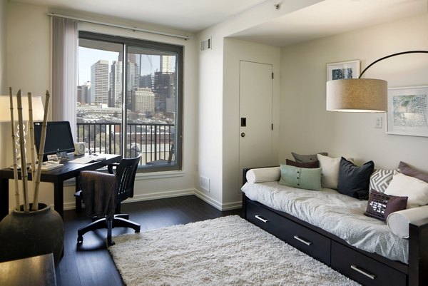 bedroom at Edgewater Apartments