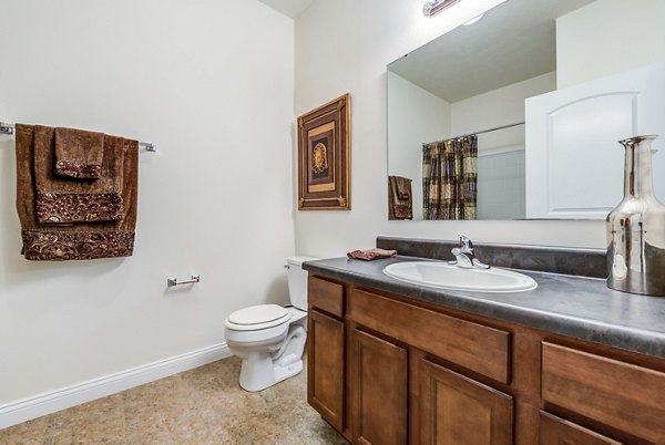 bathroom at Copper Chase at Stones Crossing Apartments