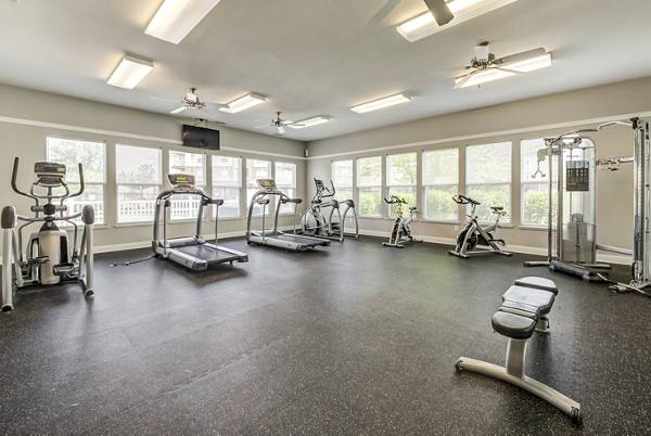 fitness center at Copper Chase at Stones Crossing Apartments