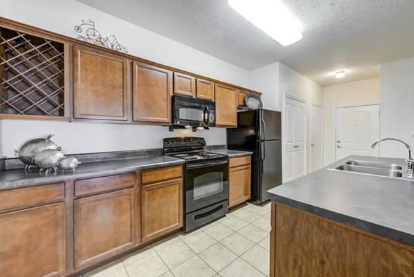 kitchen at Copper Chase at Stones Crossing Apartments