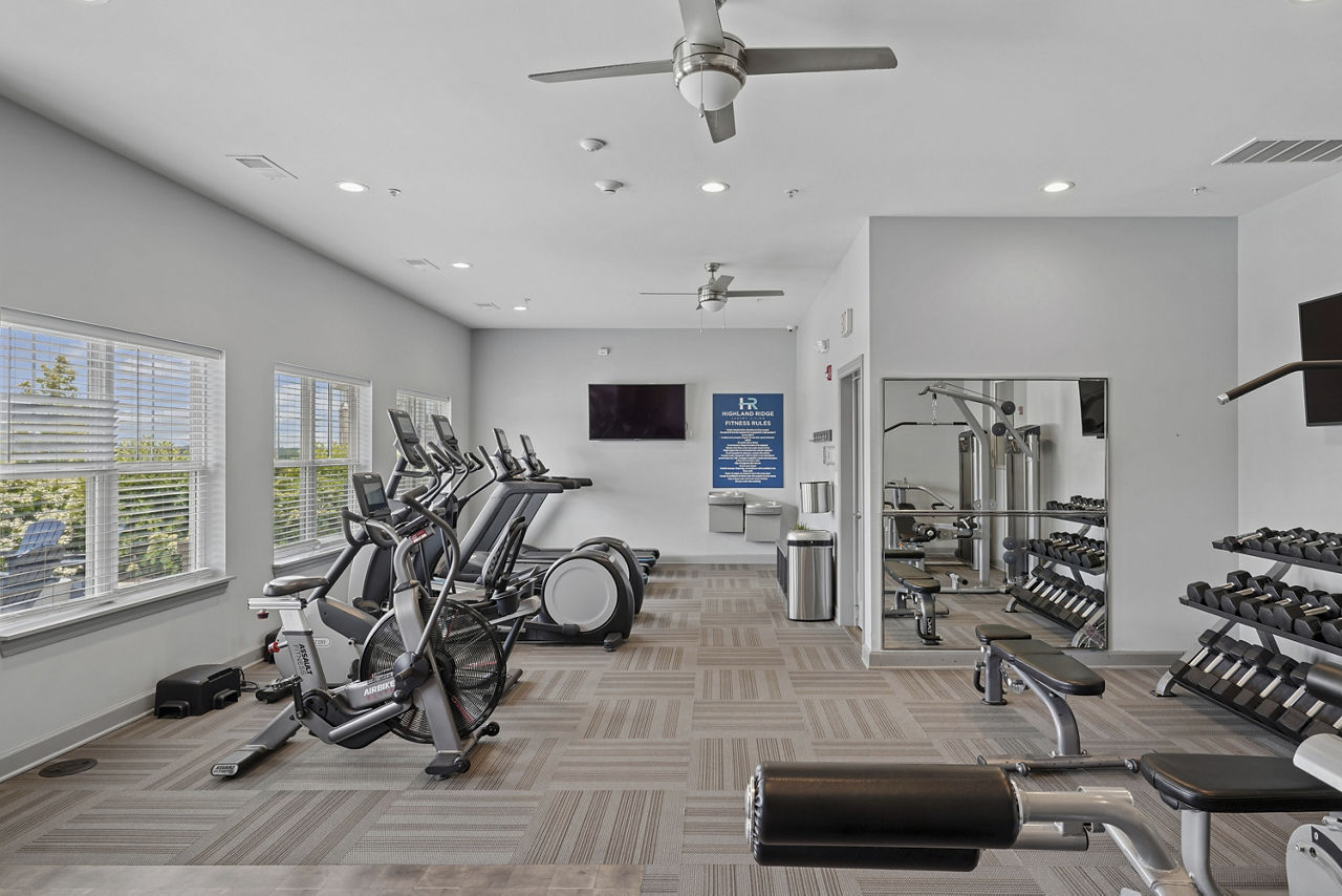 Gym at Highland Ridge (1 of 2)