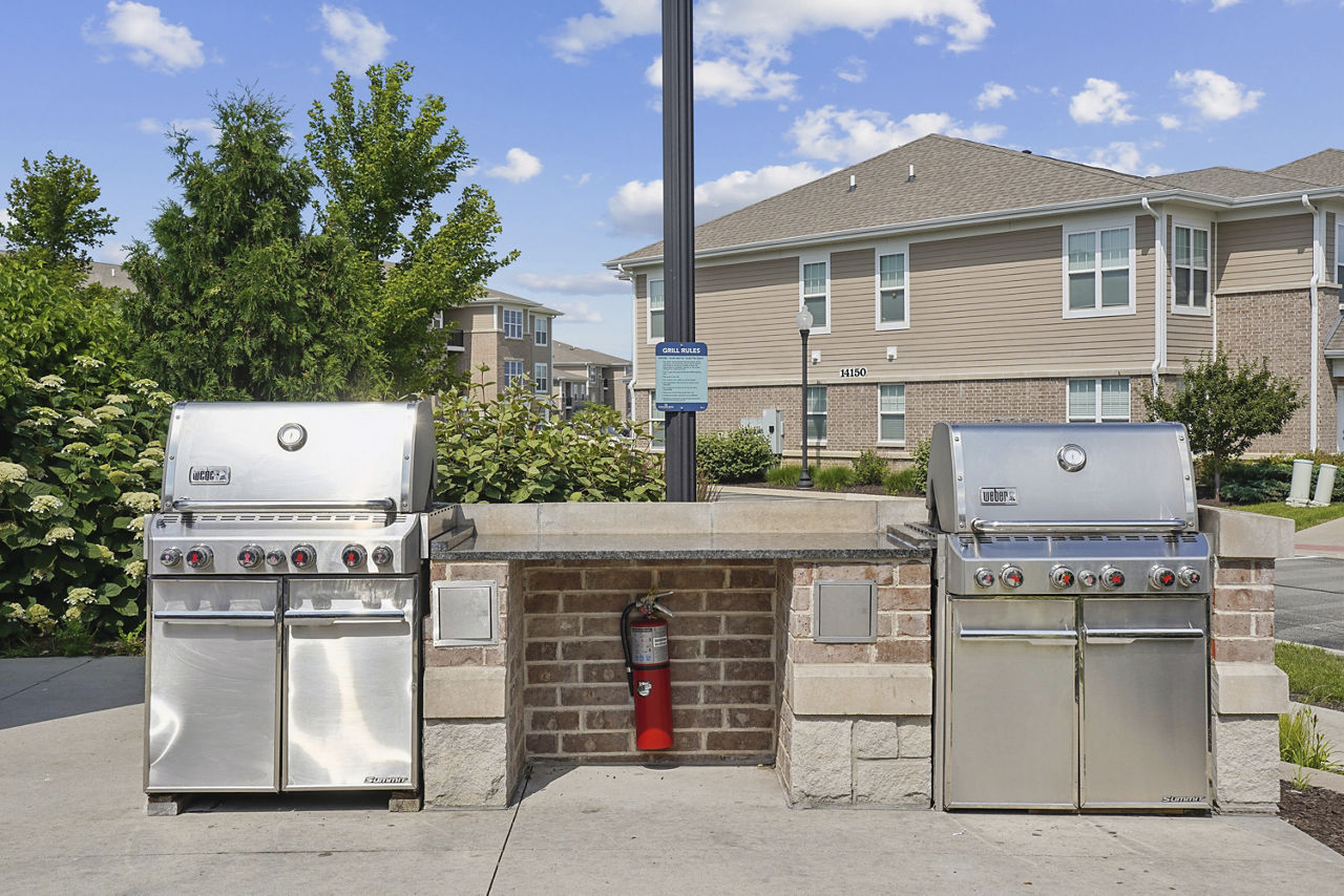 Grill area at Highland Ridge (1 of 3)