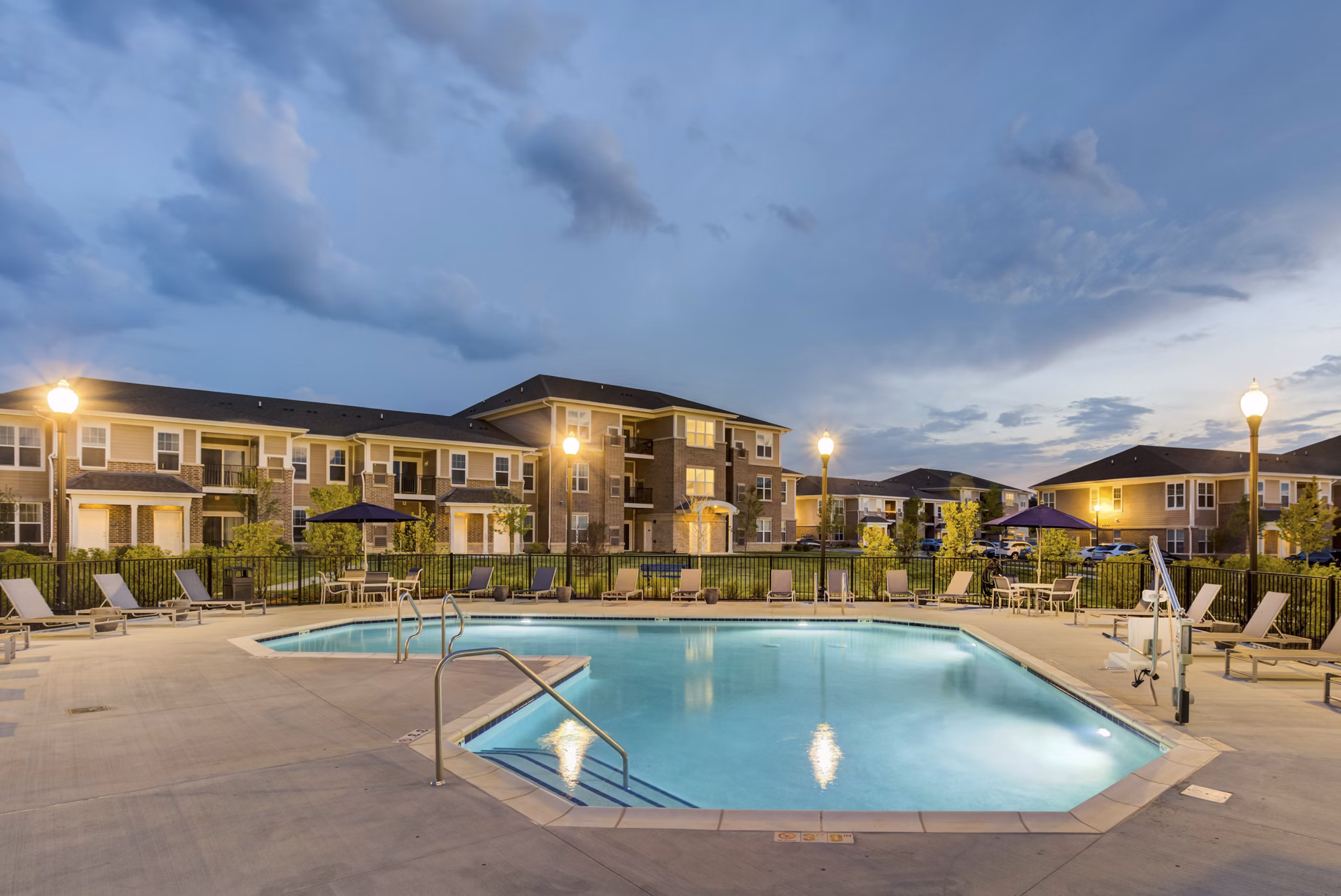 pool at Highland Ridge Apartments