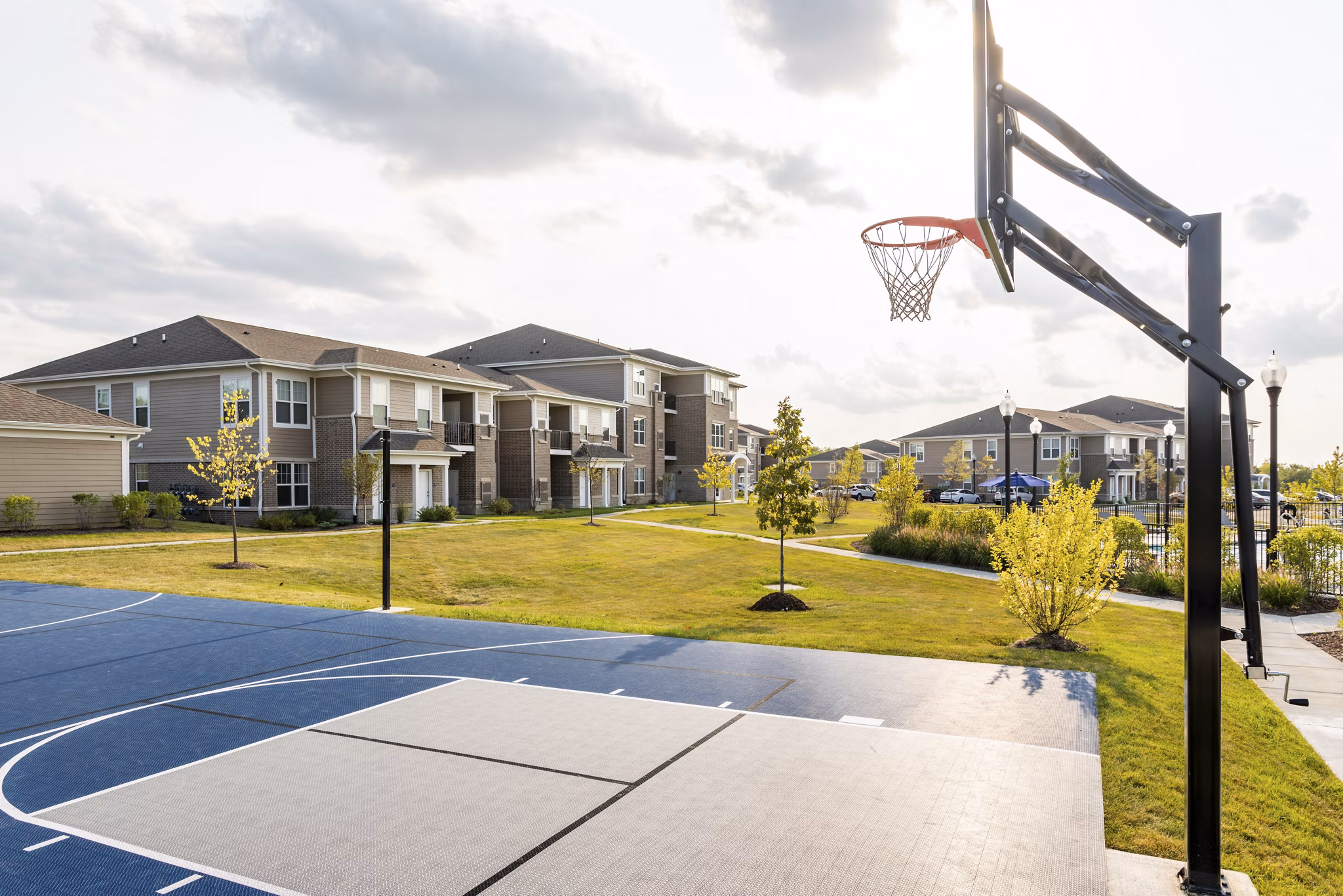 sport court at Highland Ridge Apartments