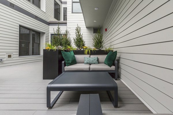 patio at Wheelhouse Apartments 