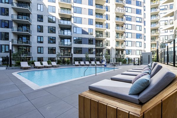 pool at Linea Apartments