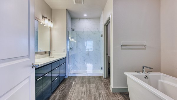 kitchen at Aura Watermark Apartments 