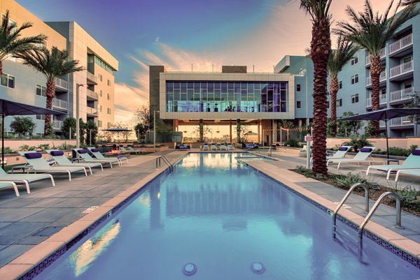 pool at Aura Watermark Apartments