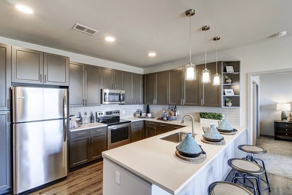 kitchen at The Argonne Apartments