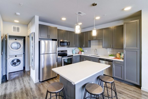 kitchen at The Argonne Apartments