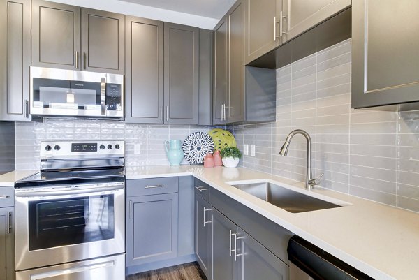 kitchen at The Argonne Apartments