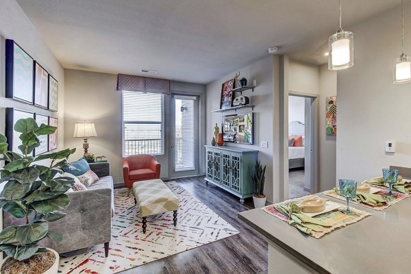 living room at The Argonne Apartments