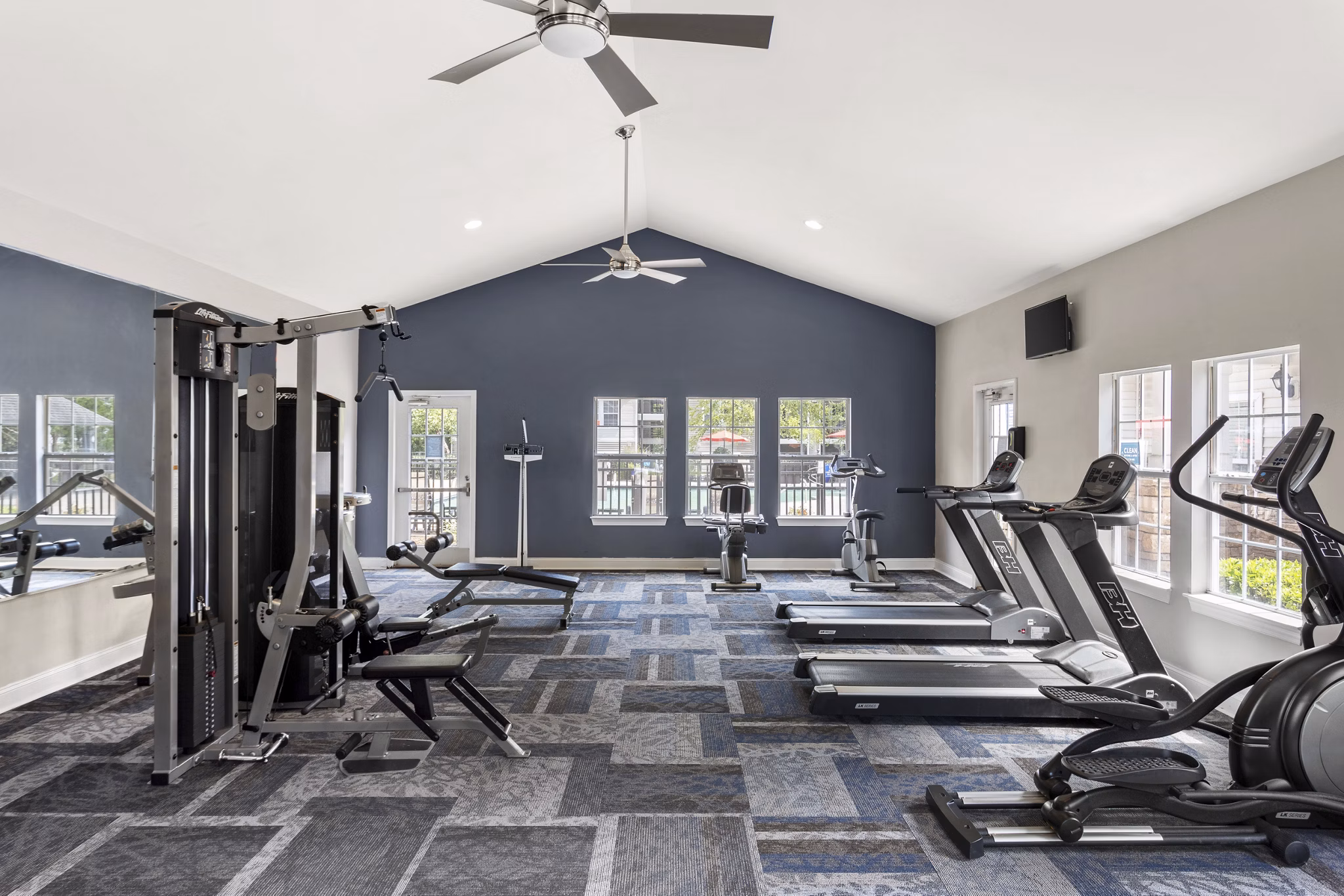 fitness center at Avana Reserve Apartments 