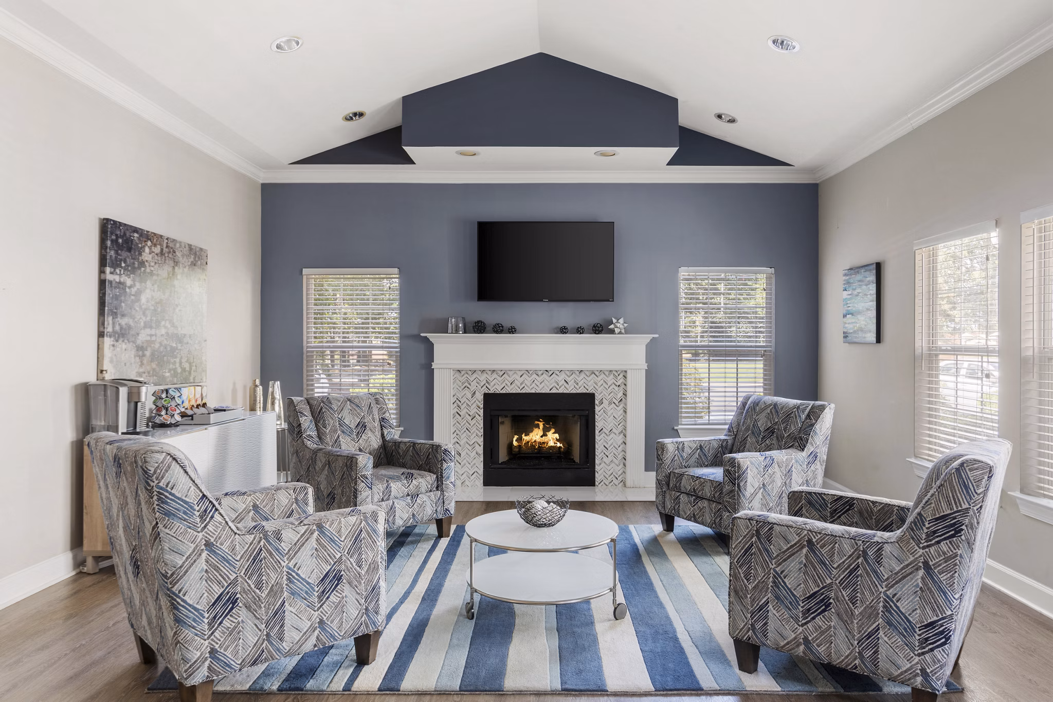 living room at Avana Reserve Apartments 