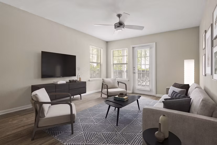 living room at Avana Reserve Apartments 