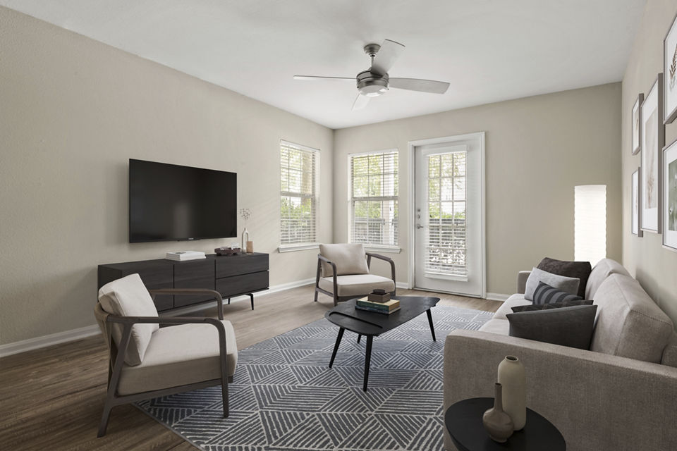 living room at Avana Reserve Apartments 