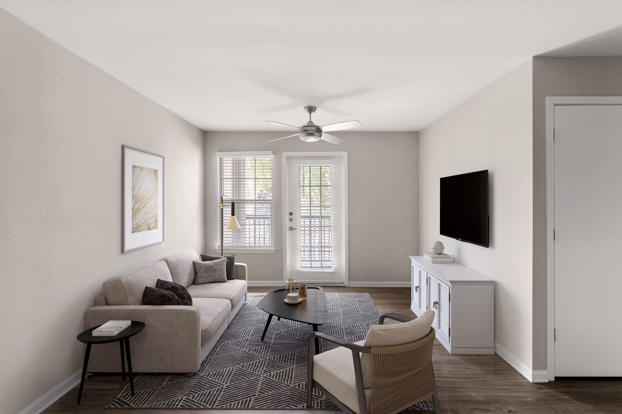 living room at Avana Reserve Apartments 