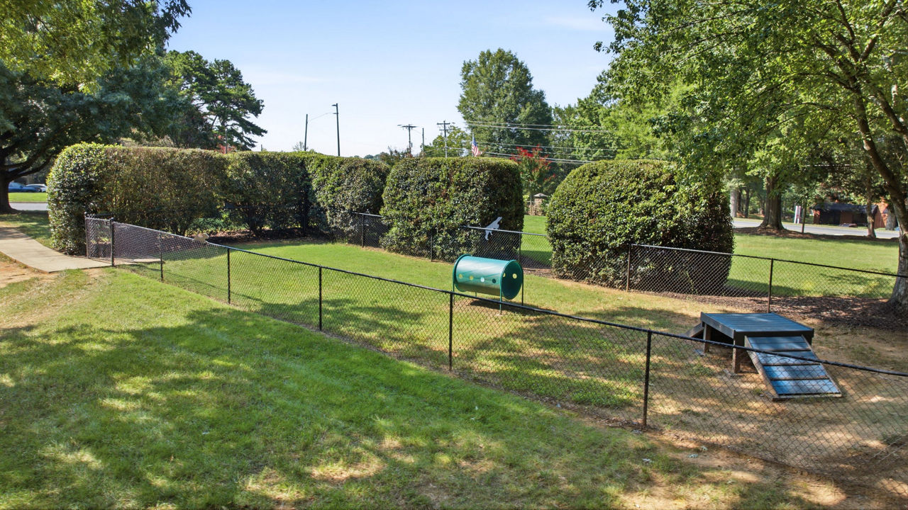 Dog park at Avana Reserve