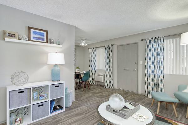 living room at Point Bonita Apartments