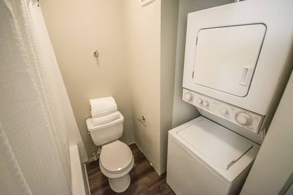 bathroom at 81 Fifty at West Hills Apartment Homes