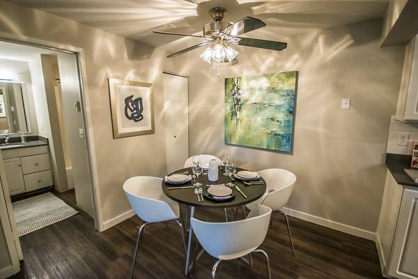 dining room at 81 Fifty at West Hills Apartment Homes