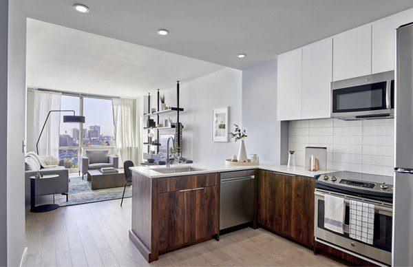 kitchen at 7 Seventy House Apartments