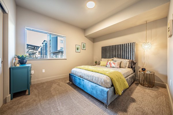 bedroom at The McKenzie Apartments