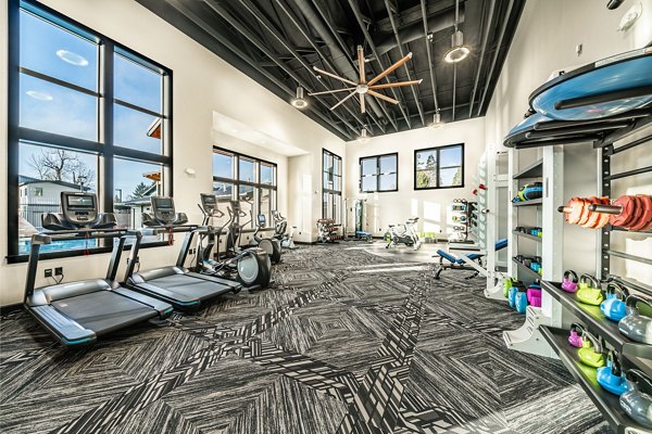 fitness center at The McKenzie Apartments