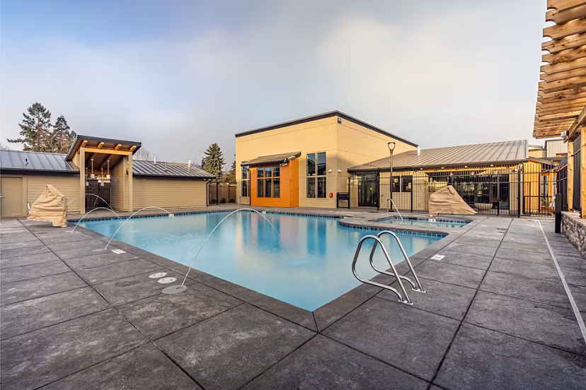 pool at The McKenzie Apartments