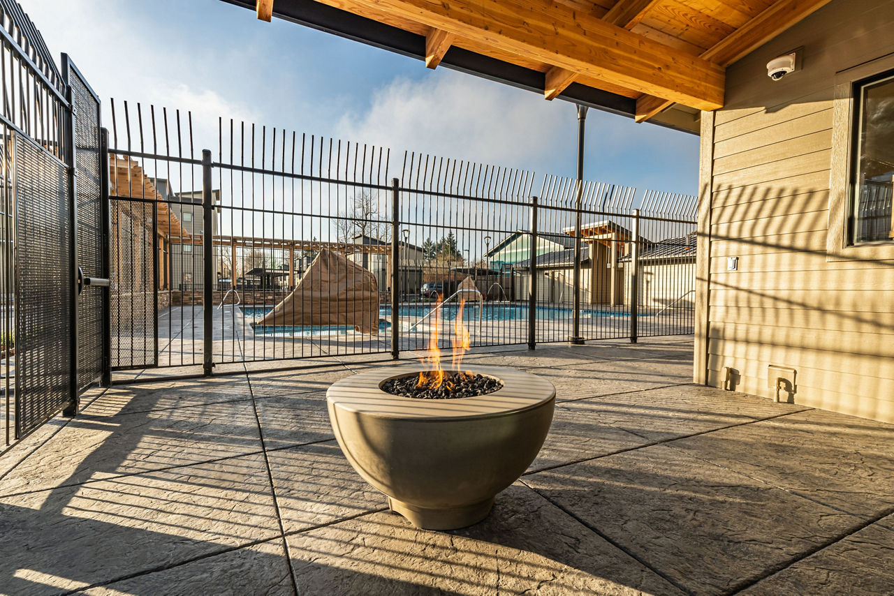 Grill area at The Mckenzie At Crescent Village