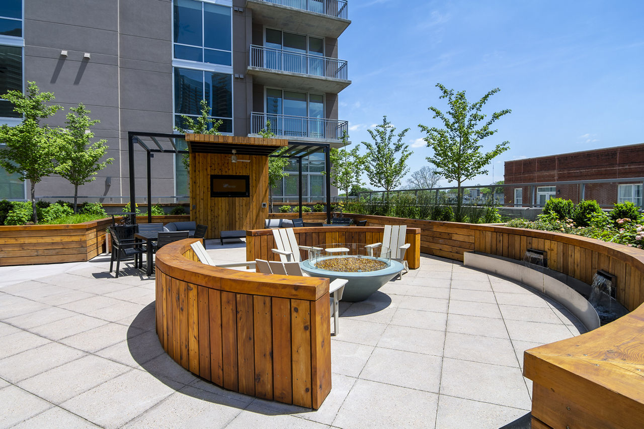 Grill area at Piedmont House (1 of 2)