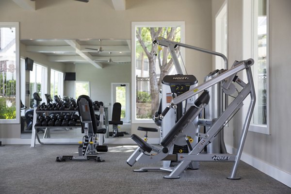 fitness center at Grapevine TwentyFour 99 Apartments