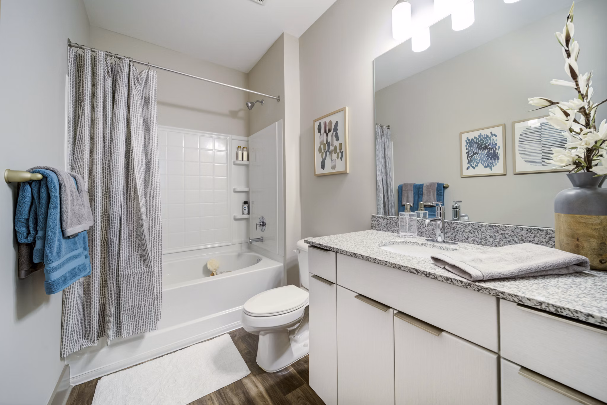 bathroom at Union Chapel Hill Apartments 