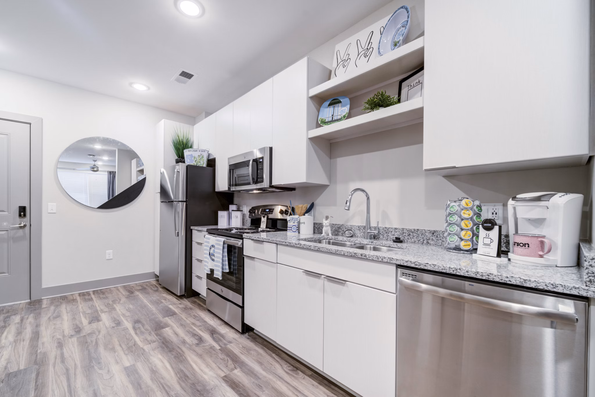 kitchen at Union Chapel Hill Apartments 