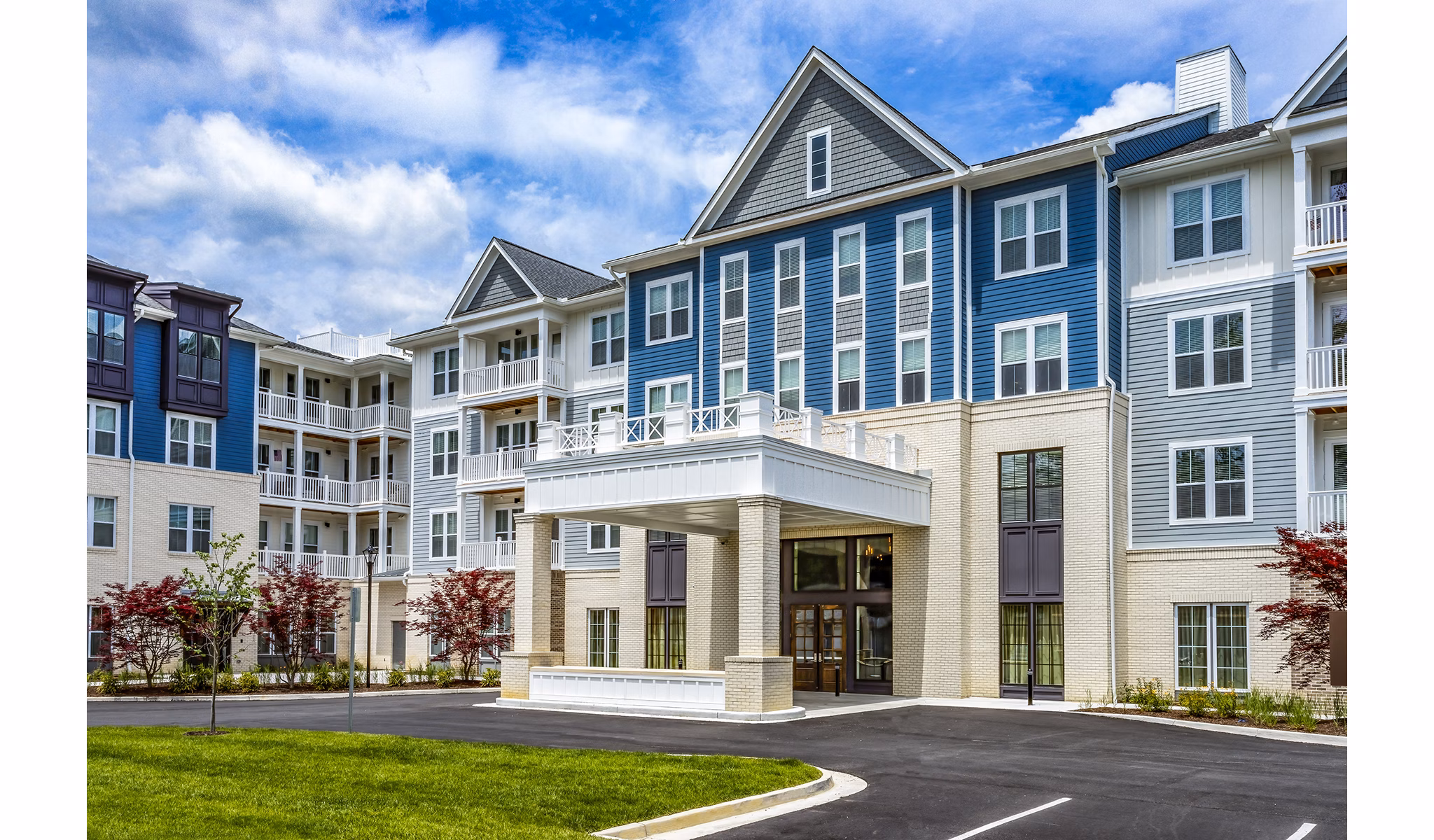 Everleigh Short Pump: Contemporary apartment building in Richmond