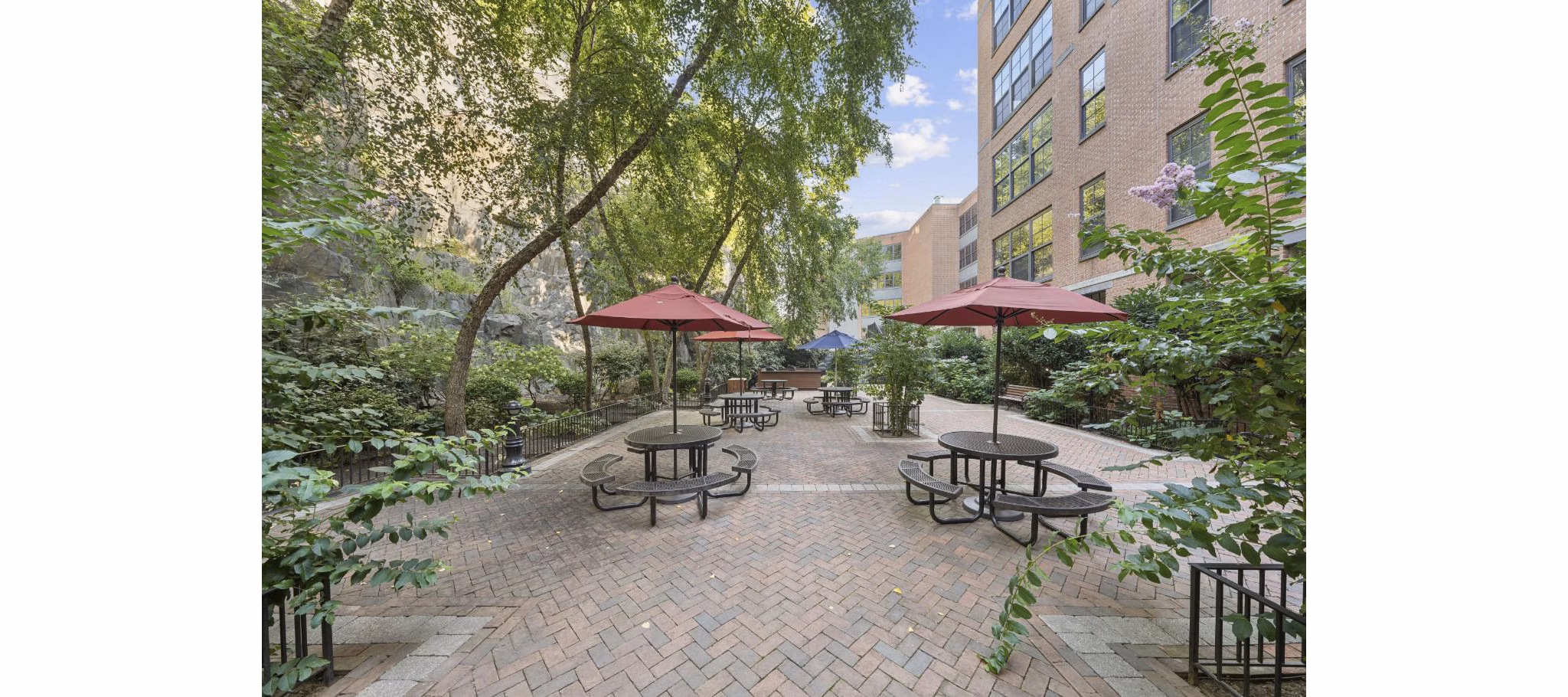 Patio at The Cliffs Lofts Apartments